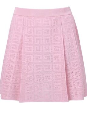 Givenchy Light Pink Pleated Skirt